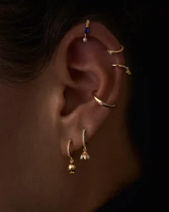 Pamela Love Piercing Jewelry|Anemone Pave Huggie