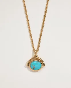 Pamela Love Necklaces|Aquarius Spinner Pendant