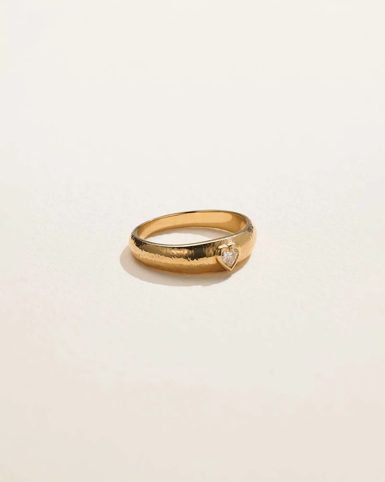 Pamela Love Rings|Bezel Heart Ring