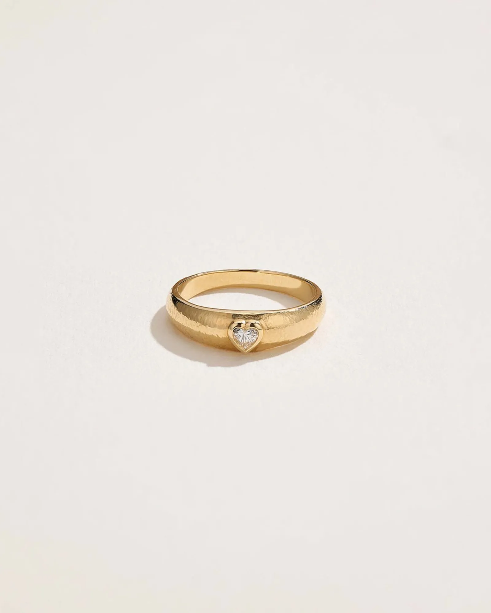Pamela Love Rings|Bezel Heart Ring