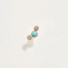 Pamela Love Piercing Jewelry|Bezel Set Crescent Stud