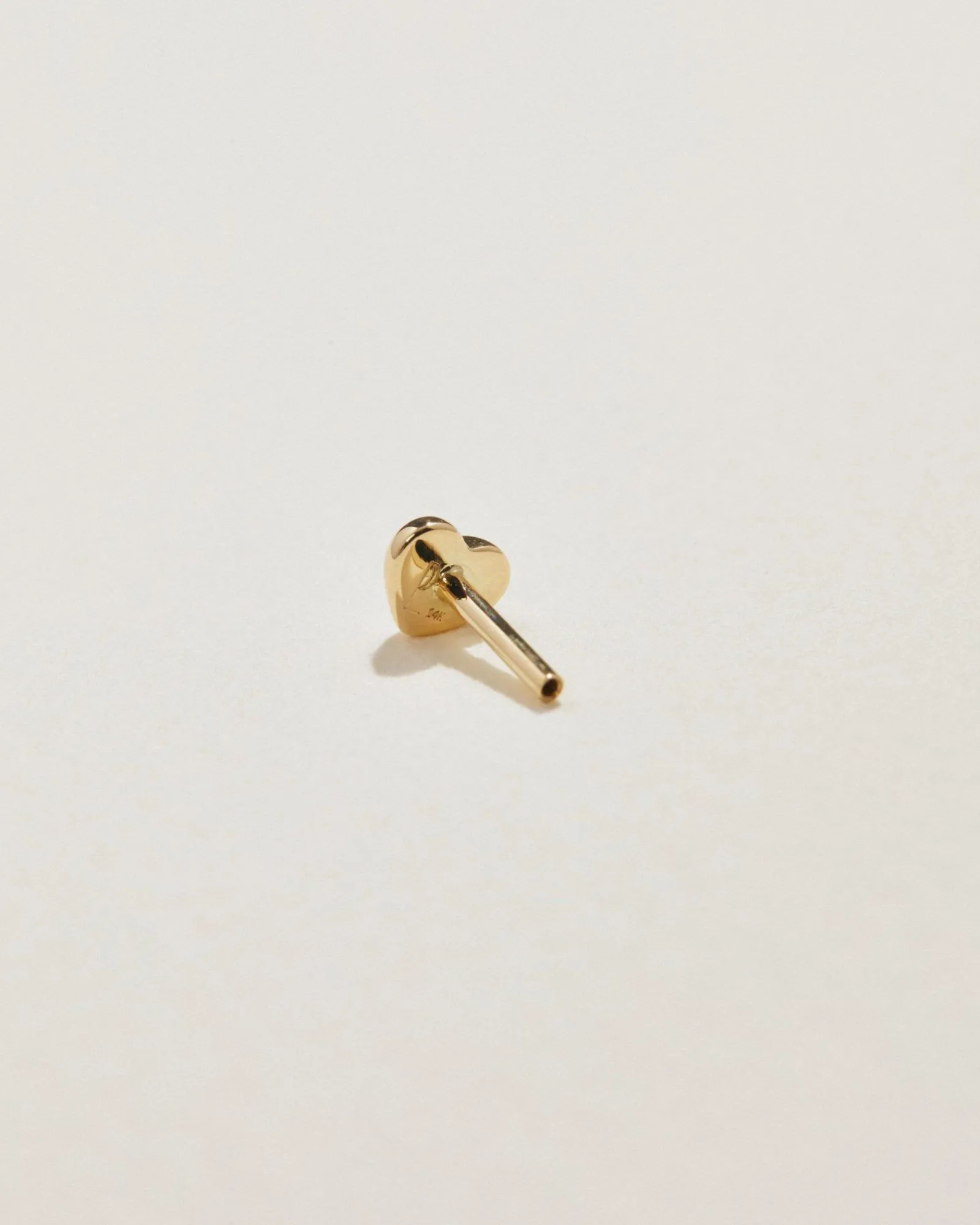 Pamela Love Piercing Jewelry|Bezel Set Crescent Stud