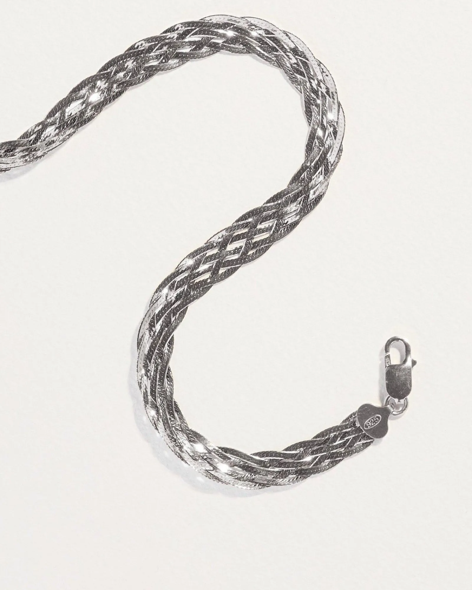 Pamela Love Necklaces|Braided Herringbone Thick Chain