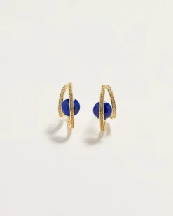 Pamela Love Earrings|Comet Double Hoops