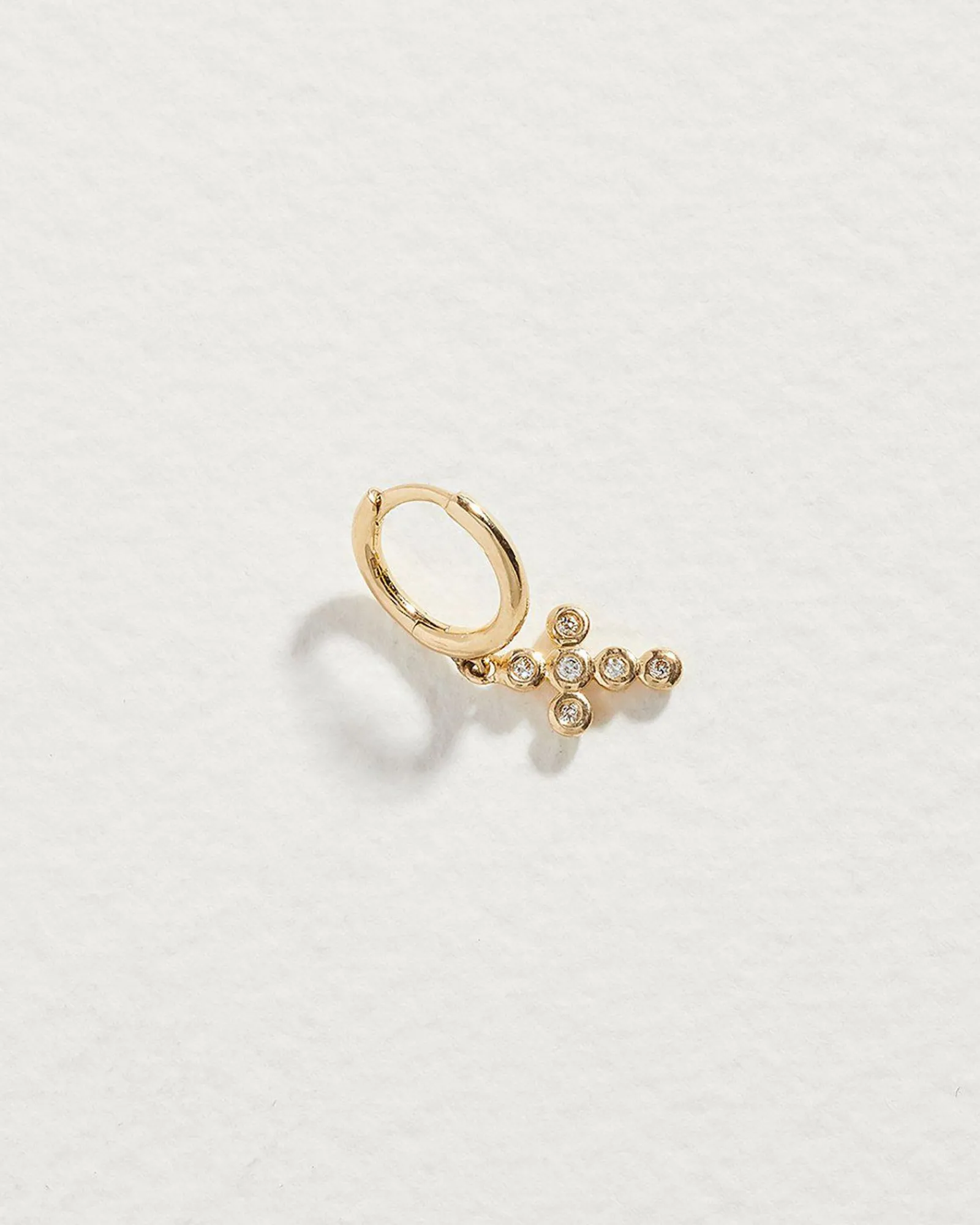 Pamela Love Earrings|Cross Cluster Huggie