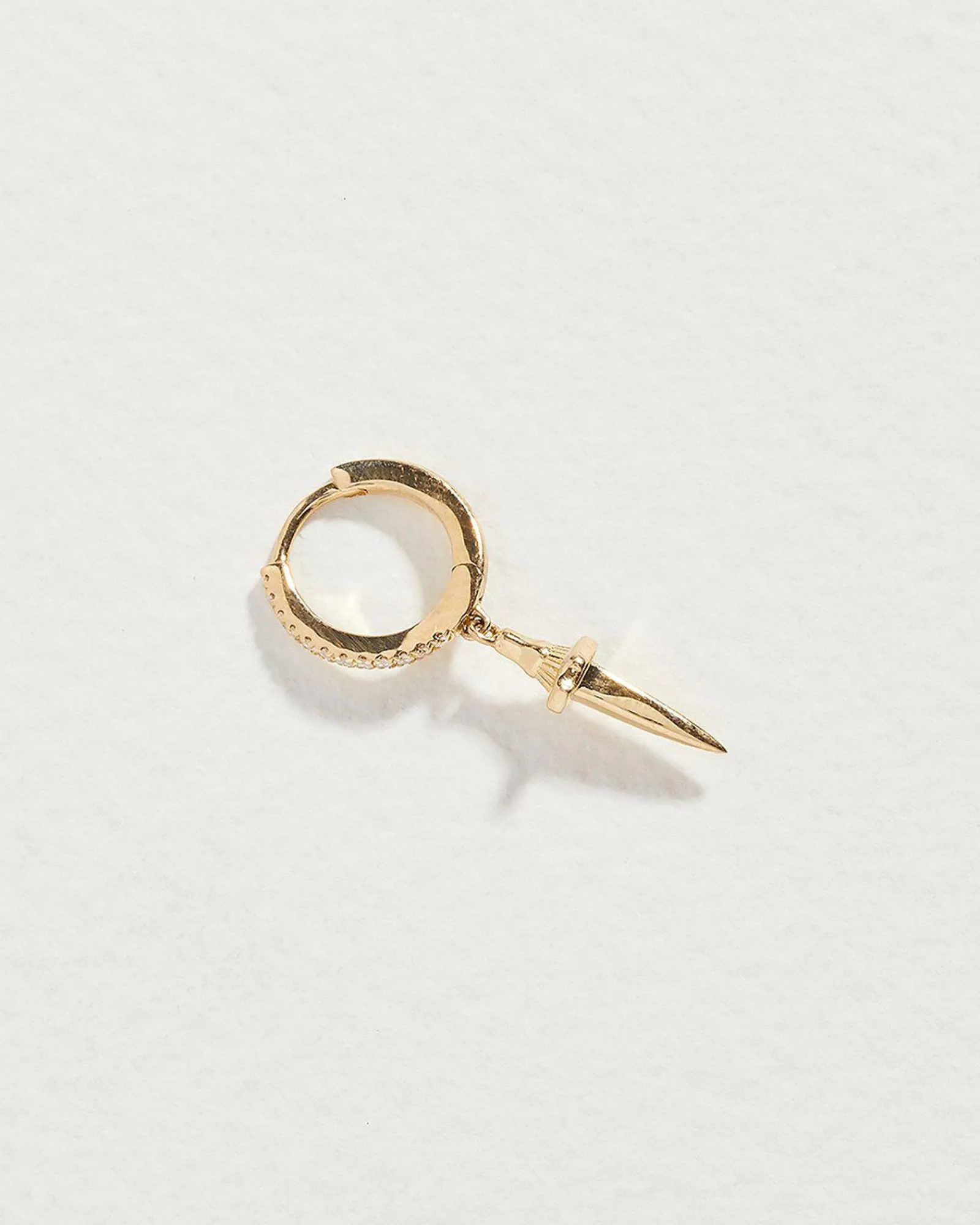 Pamela Love Piercing Jewelry|Dagger Pave Huggie