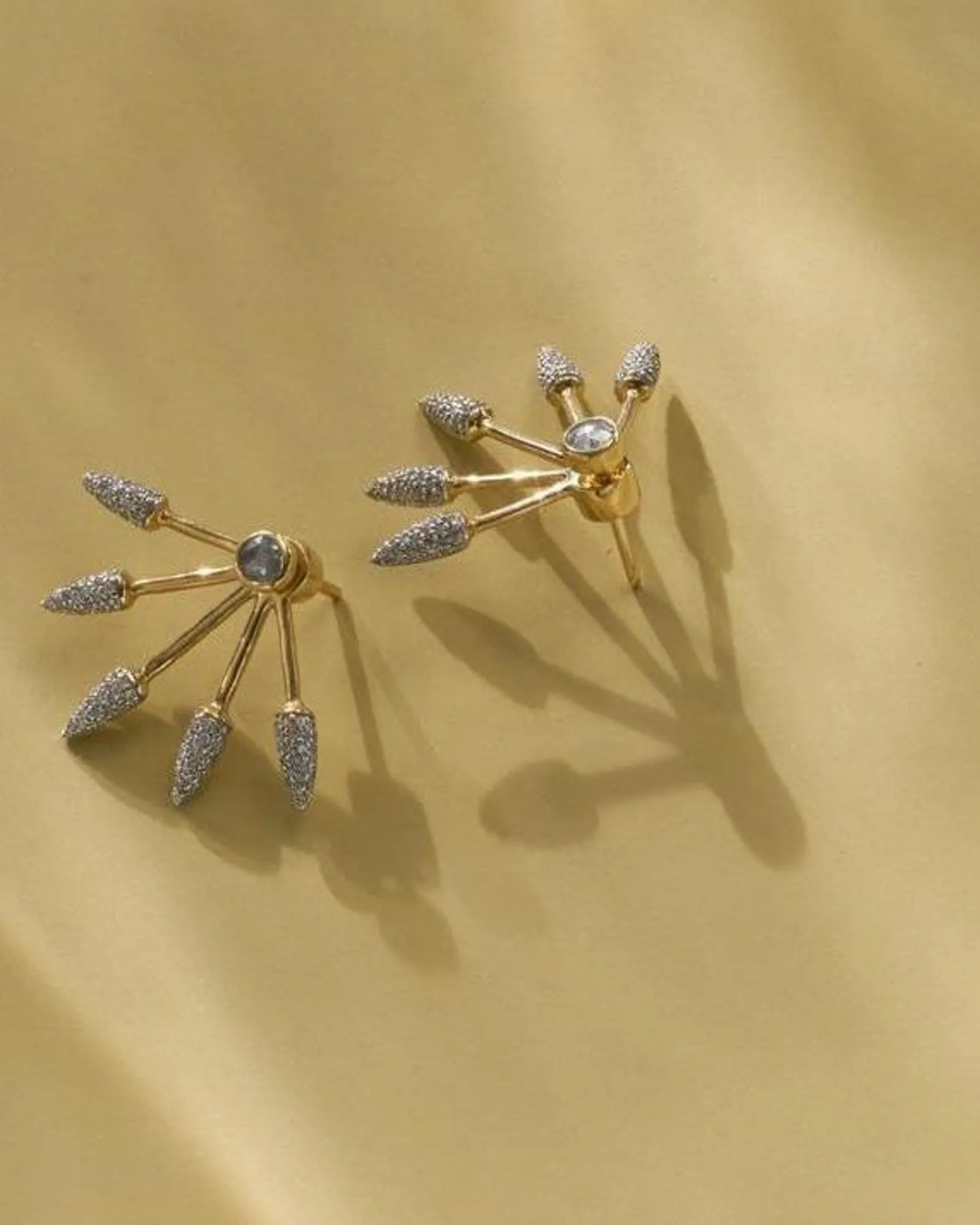 Pamela Love Earrings|Five Spike Earrings