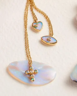 Pamela Love Necklaces|Inlay Eye Pendant