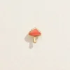 Pamela Love Piercing Jewelry|Inlay Mushroom Stud