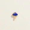 Pamela Love Earrings|Inlay Mushroom Stud