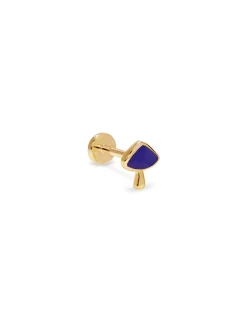 Pamela Love Earrings|Inlay Mushroom Stud