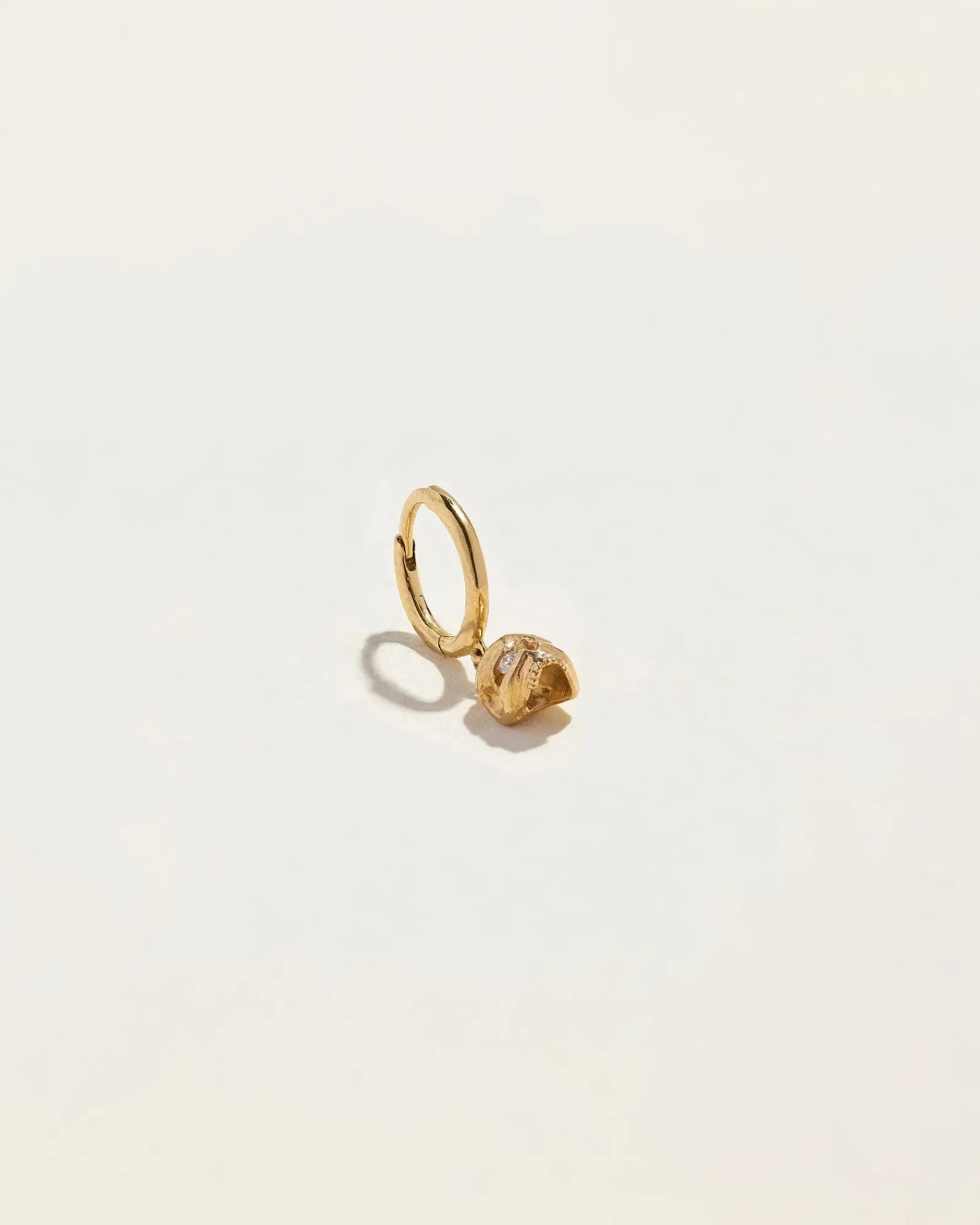 Pamela Love Piercing Jewelry|Memento Mori Huggie