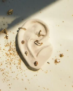 Pamela Love Earrings|Memento Mori Stud