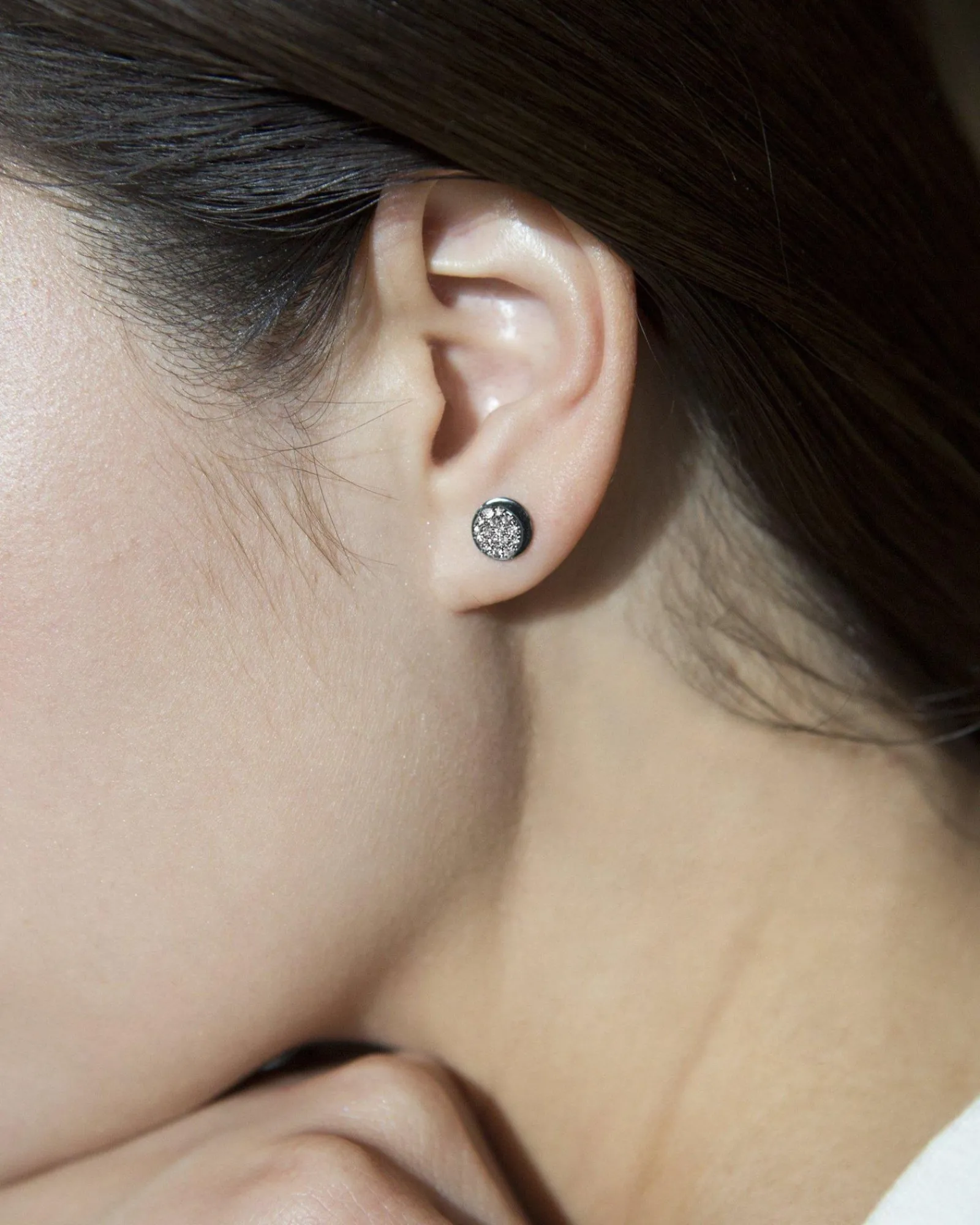 Pamela Love Earrings|Mismatched Moon Phase Studs