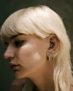 Pamela Love Earrings|8Mm Cluster Clicker