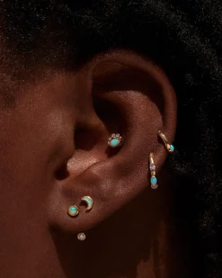 Pamela Love Piercing Jewelry|6Mm Floating Stone Clicker