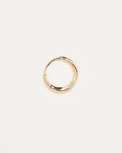 Pamela Love Earrings|11Mm Floating Stone Clicker