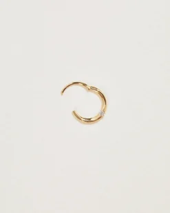 Pamela Love Earrings|11Mm Floating Stone Clicker