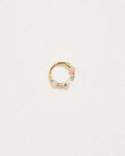 Pamela Love Earrings|6Mm Multi Stone Clicker