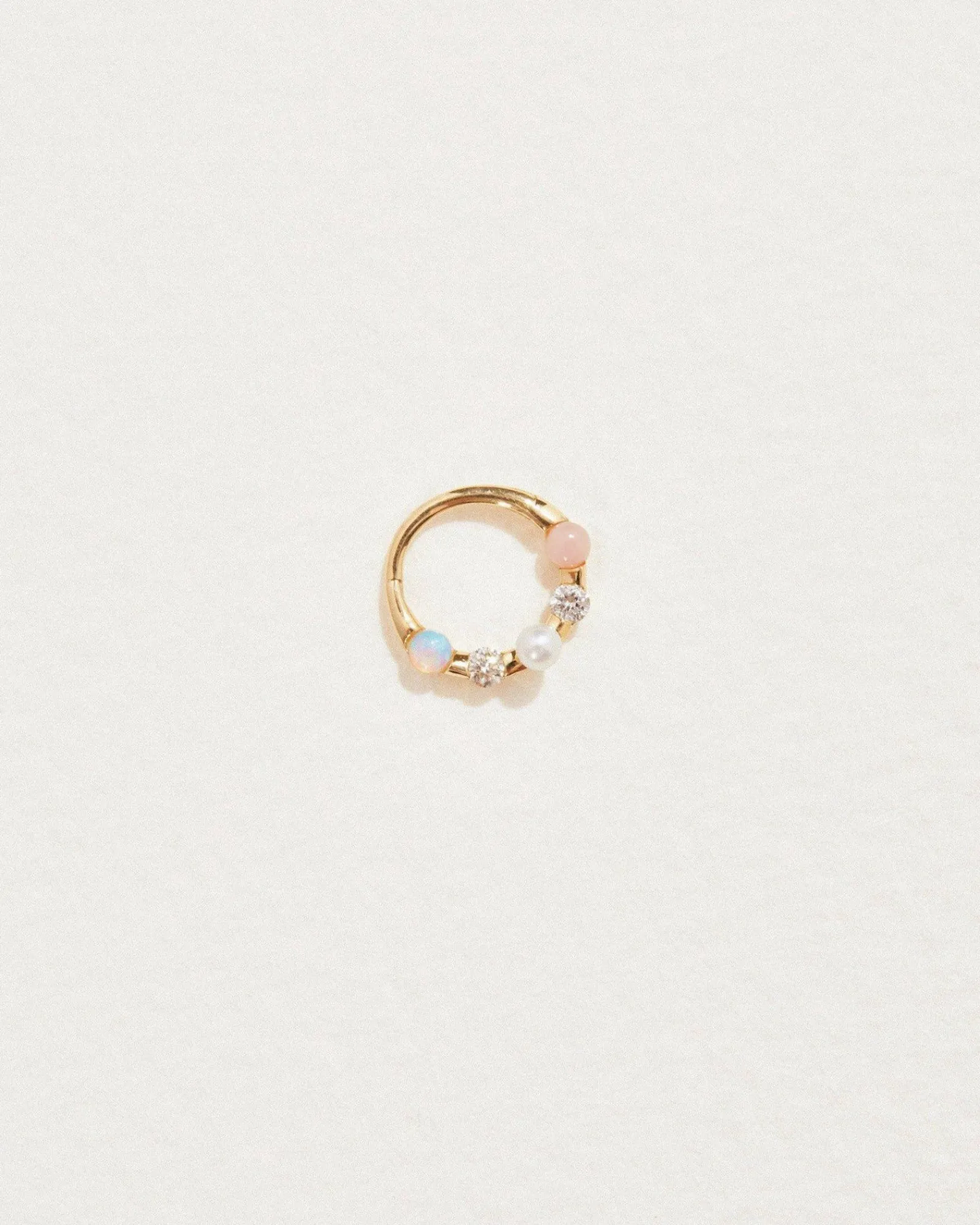 Pamela Love Earrings|6Mm Multi Stone Clicker