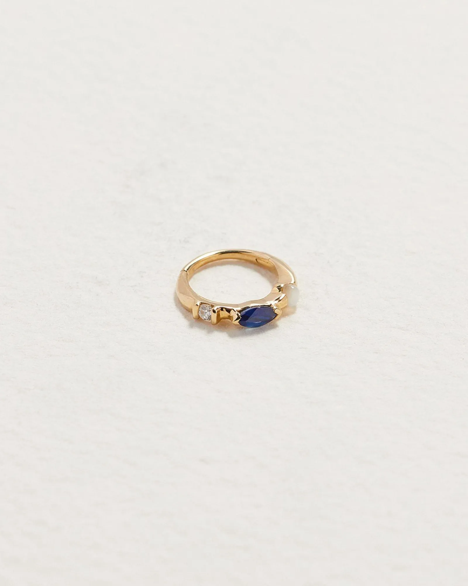 Pamela Love Piercing Jewelry|8Mm Multi Stone Huggie