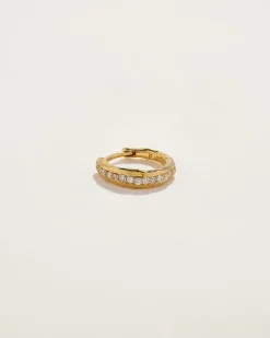 Pamela Love Piercing Jewelry|Molten Pave Huggie
