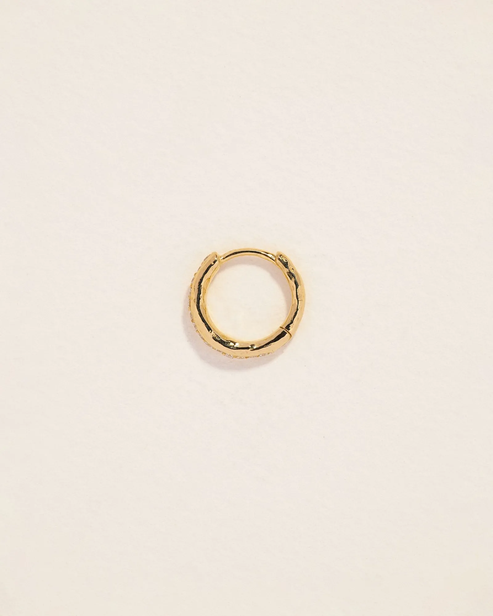 Pamela Love Piercing Jewelry|Molten Pave Huggie