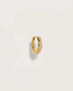 Pamela Love Earrings|Molten Pave Huggie