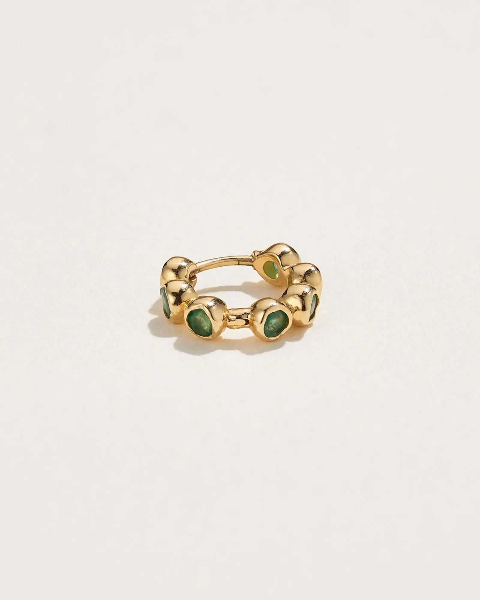 Pamela Love Piercing Jewelry|Molten Stone Huggie