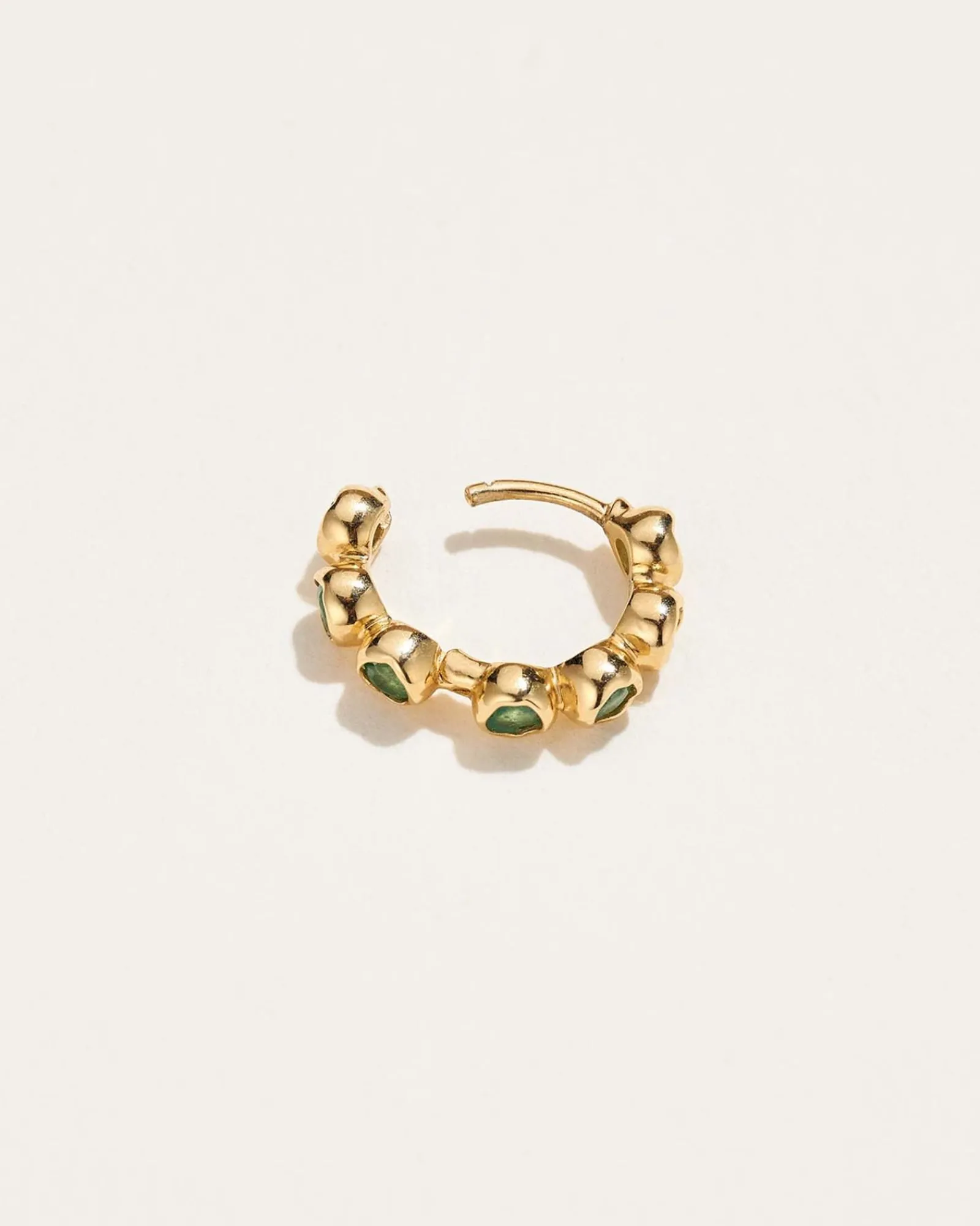 Pamela Love Piercing Jewelry|Molten Stone Huggie