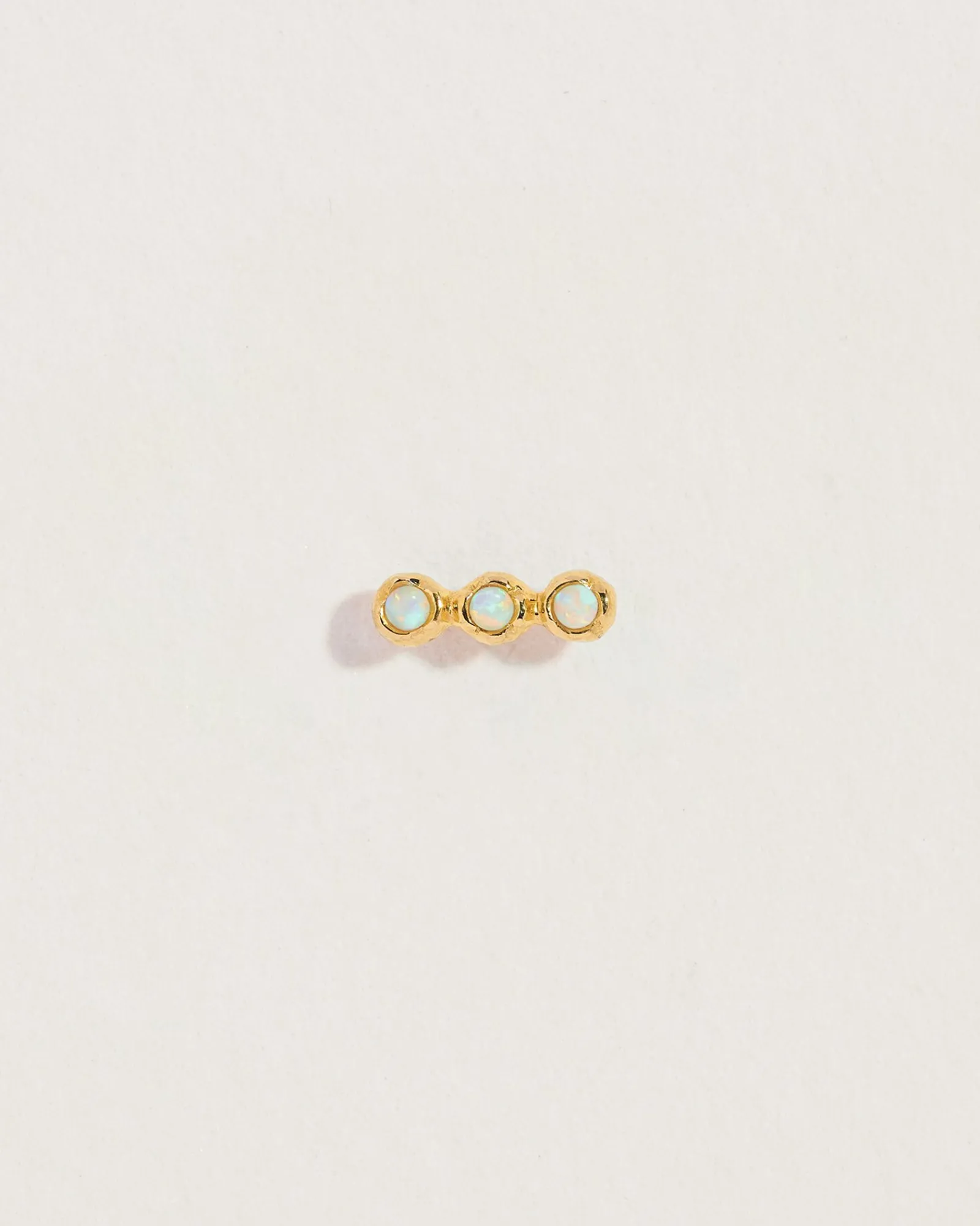 Pamela Love Piercing Jewelry|Molten Triple Dot Stud