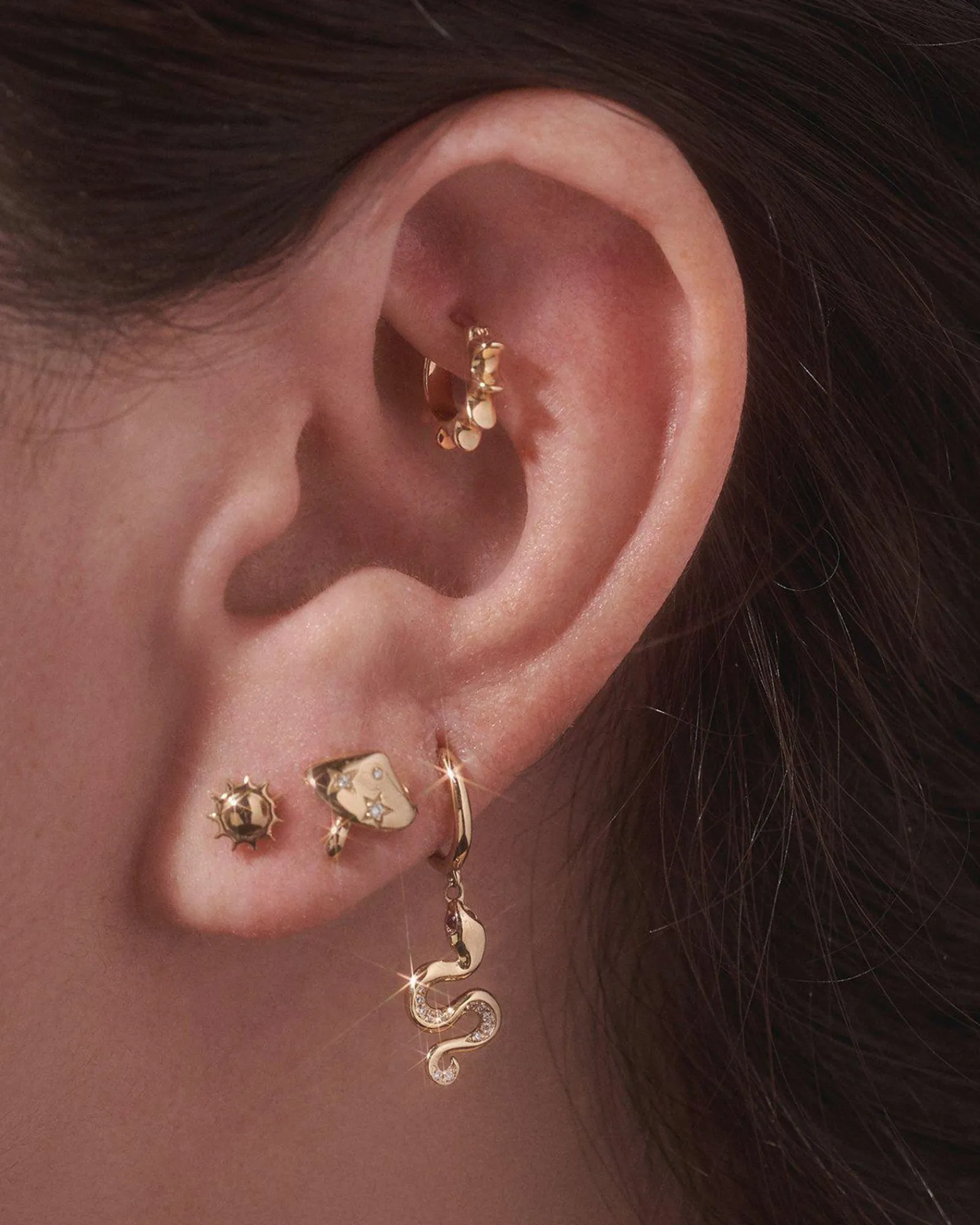 Pamela Love Earrings|Mushroom Stud