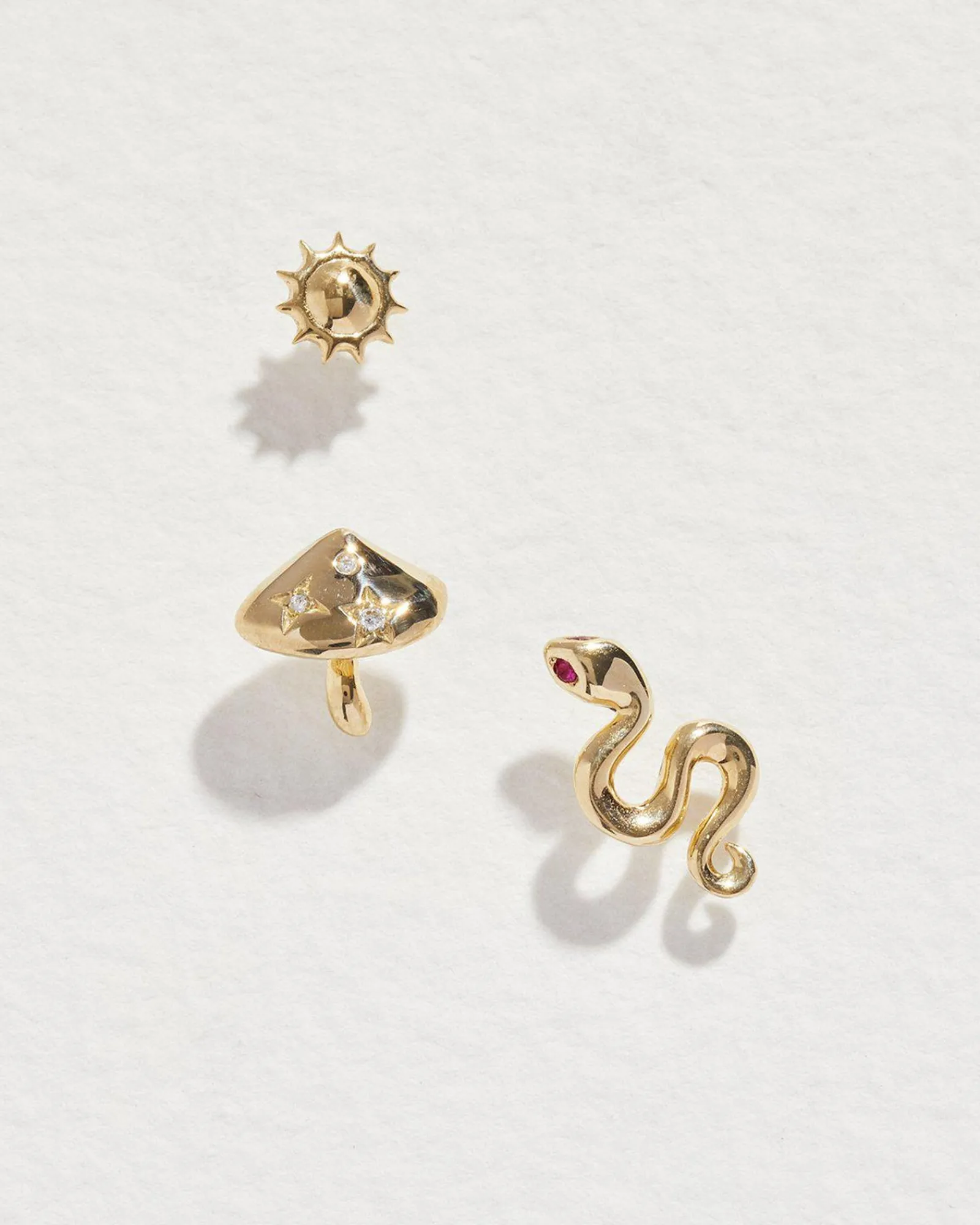 Pamela Love Earrings|Mushroom Stud
