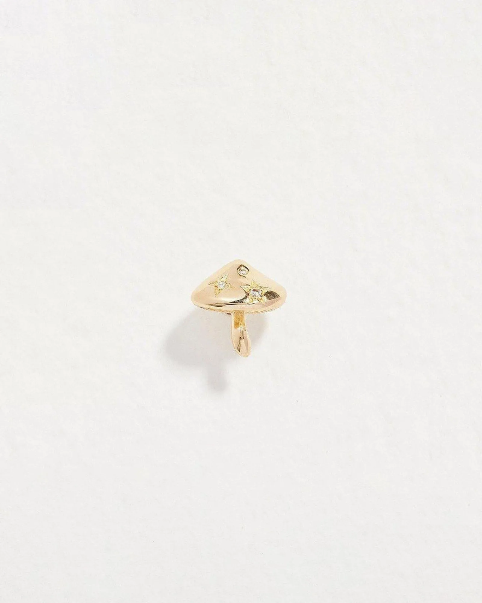 Pamela Love Piercing Jewelry|Mushroom Stud