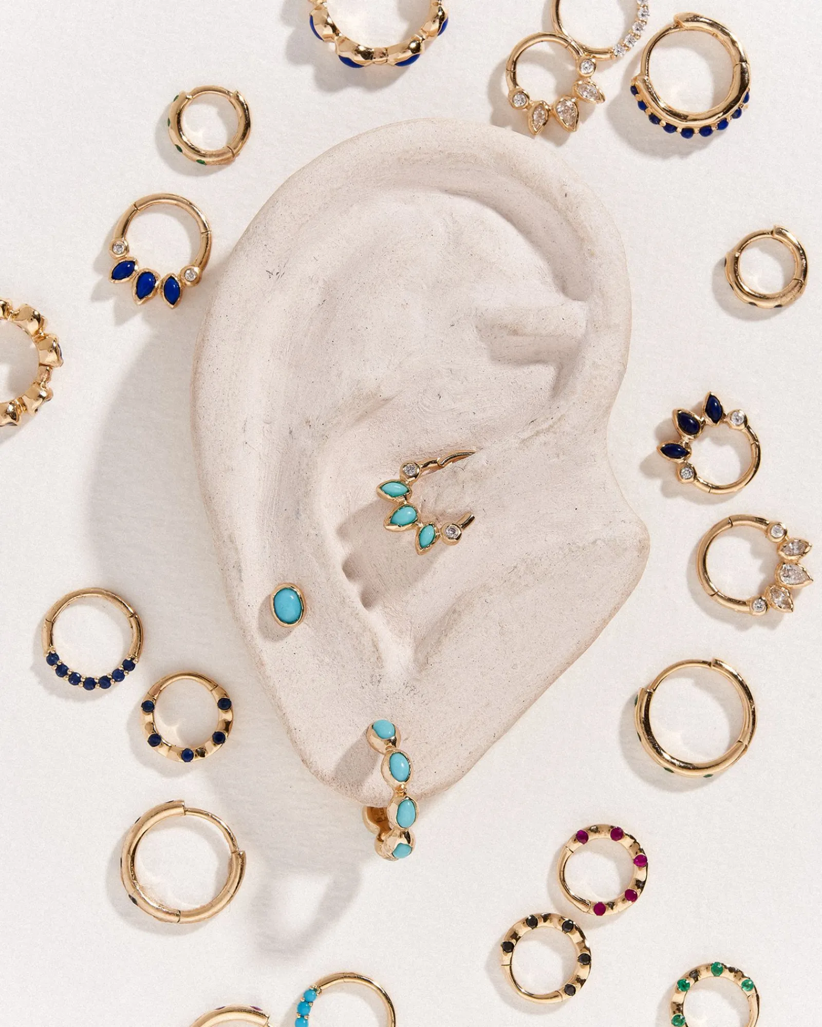 Pamela Love Earrings|Ovalado Huggie