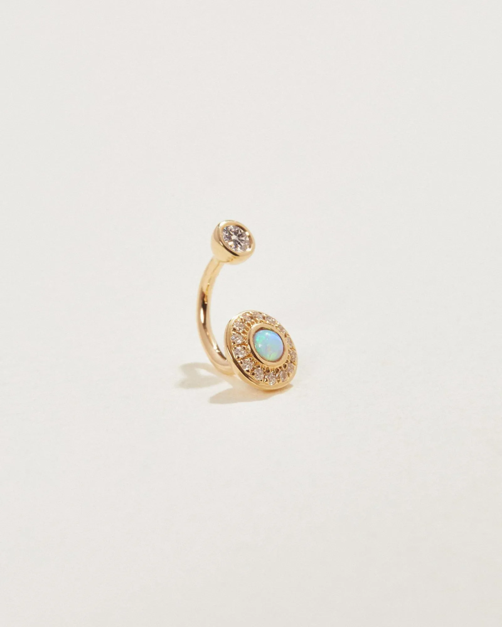 Pamela Love Earrings|Pave Gravitation Hook