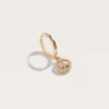 Pamela Love Earrings|Pave Peace Huggie