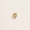 Pamela Love Earrings|Pave Peace Stud