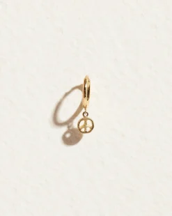 Pamela Love Earrings|Peace Huggie