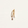 Pamela Love Earrings|Raindrop Pave Huggie