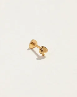 Pamela Love Earrings|Tiny Mushroom Stud
