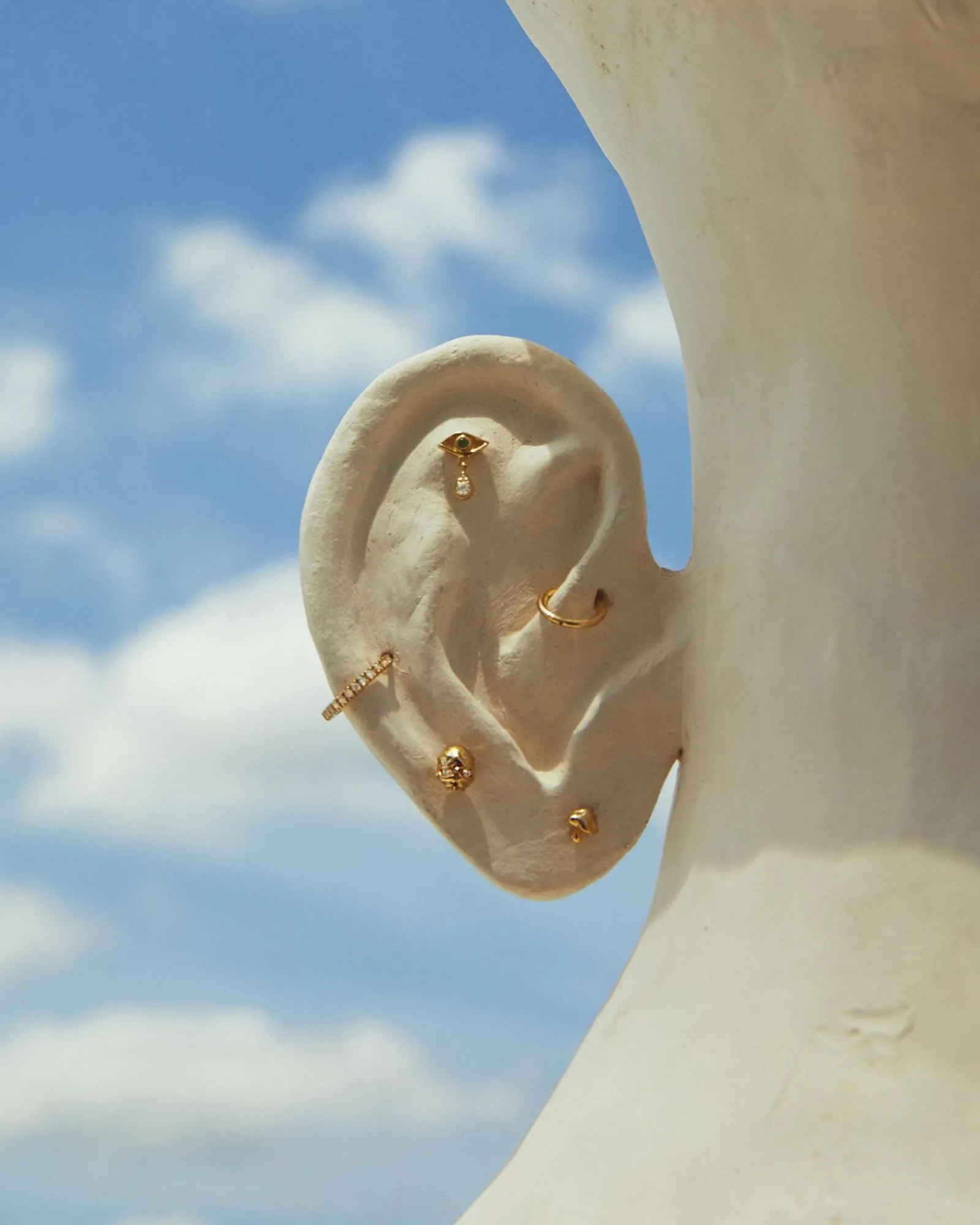Pamela Love Earrings|Tiny Mushroom Stud